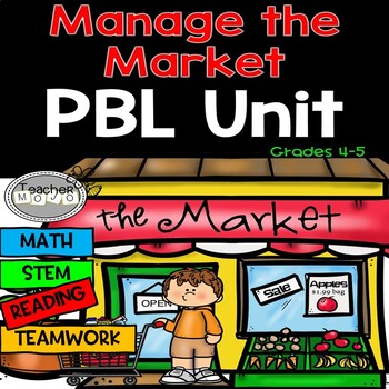 Preview of Manage the Market- A math PBL Unit