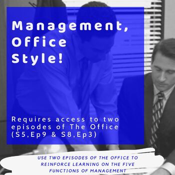 Preview of Management Functions in The Office TV Show