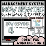 Management System for Working with Students: Now Serving