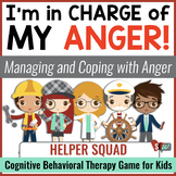 Managing Anger: CBT School Counseling Game for Anger Management