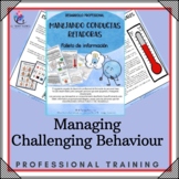 Managing Challenging Behavior - Professional Training - SP