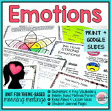 Identifying Feelings and Emotions Activities SEL Print and