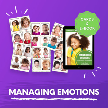 Preview of Managing Emotions Activity Kit for daycare, family childcare,homeschool, Prek