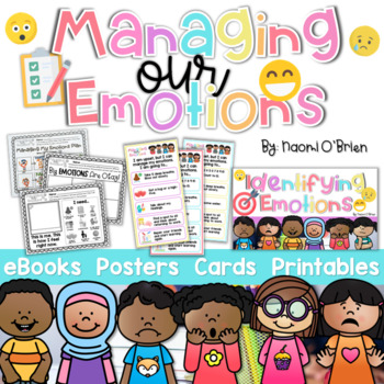 Preview of Managing Emotions SEL for Kids