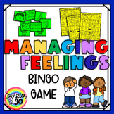 Managing Feelings Bingo Game 