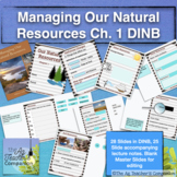 Managing Our Natural Resources Ch.1 Digital Interactive No