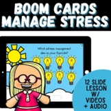 Managing Stress: BOOM CARDS