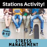 Managing Stress Stations Activity: Mental Health [4 Stations]