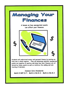 manage your finances