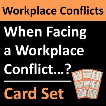 Preview of Managing and Resolving Workplace Conflicts Group Activity or Writing Prompts