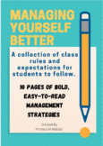 Managing yourself Better: Class rules and Expectations
