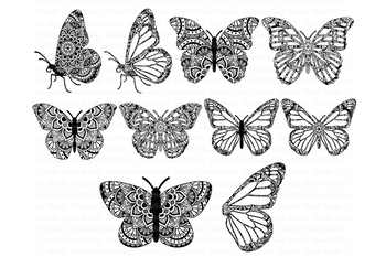 Free Free 160 Vector Side Butterfly Svg SVG PNG EPS DXF File