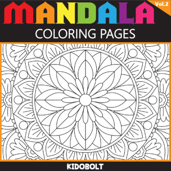 Preview of Mandala Coloring Pages Vol 02