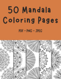 Mandala Coloring Pages for Mindfulness and Relaxation