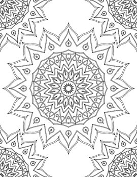 Mini Coloring Book Daily Mandalas for Relaxation, Stress Relief, Classroom,  Travel, Work, Adult Coloring, Kids Coloring 