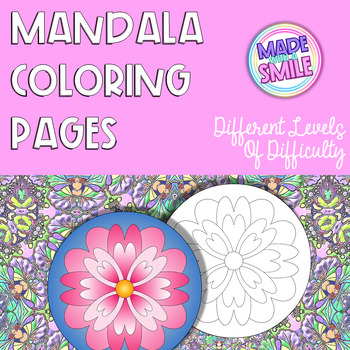 Preview of Mandala Coloring Pages