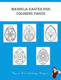 Mandala Easter Egg Coloring Sheets