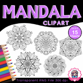 Mandala Line Art Creative Classrooms |  Commercial Use | C