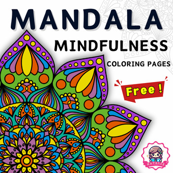 Preview of Mandala Mindfulness Coloring Pages|  Spring | Activities | Printables | Free