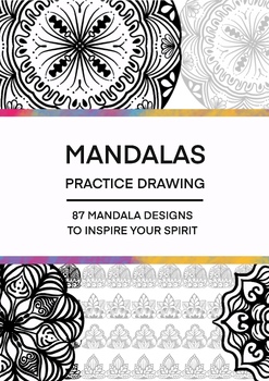 Preview of Mandala Practice drawing  for High School/Adult  (87 Mandala design)