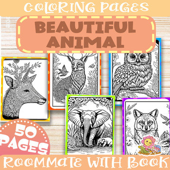 Preview of Mandala animal Coloring Pages , Fun creative activities, Classroom Decor!