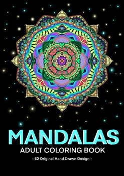 Preview of Mandalar Coloring Book for Adults: An Easy and Relieving Amazing Coloring Pages