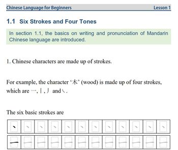 Preview of Mandarin Chinese Language Beginner Lesson 1 - Greetings