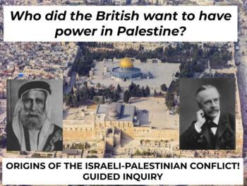 Preview of Mandate Palestine/Origins of Israeli-Palestinian Conflict - Guided Inquiry
