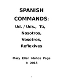 Mandatos -- ALL Spanish Commands (revised)