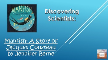 Preview of Manfish: A Story of Jacques Cousteau Graphic Organizers