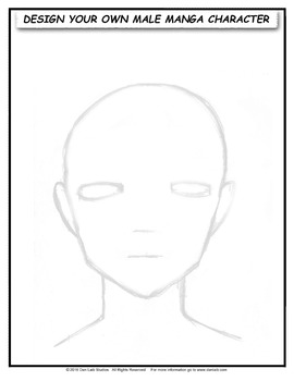 Manga Drawing Basics by Dan Gogh's Drawing Sheets | TPT