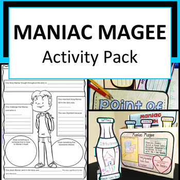 Preview of Maniac Magee Activity Bundle