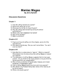 Maniac Magee Discussion Questions