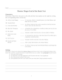 Maniac Magee End of the Book Test