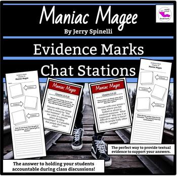 Preview of Maniac Magee: Evidence Marks and Chat Station Bundle!