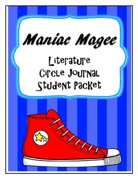 Preview of Maniac Magee Literature Circle Journal Student Packet