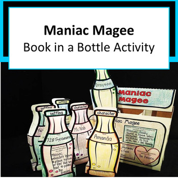 Preview of Maniac Magee Project - Book in a Bottle!