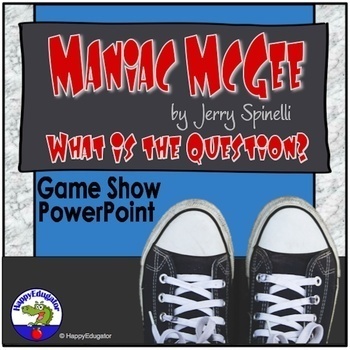 Preview of Maniac Magee Quiz Show PowerPoint Game