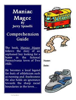Preview of Maniac Magee Novel Study Unit Bundle