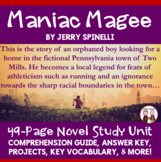 Maniac Magee Novel Study Unit