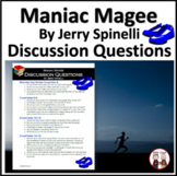 Maniac Magee Discussion Questions Activity