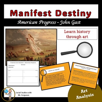 Preview of Manifest Destiny - American Progress Painting (Art Analysis)