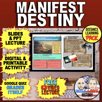 Preview of Manifest Destiny | Digital Learning Pack