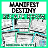 Manifest Destiny Escape Room Stations - Reading Comprehens