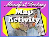 Manifest Destiny Map Activity