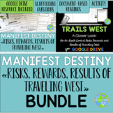 Manifest Destiny, Oregon, Santa Fe, Mormon Trails, Risks, 