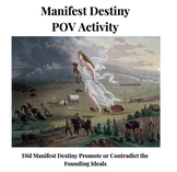 Manifest Destiny POV Activity for TCI Lesson 8 Changes in 