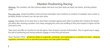 Preview of Manikin Positioning Game
