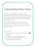 Manipulating Place Value