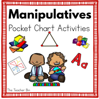 Preview of Manipulatives - Pocket Chart Activities -K-1st
